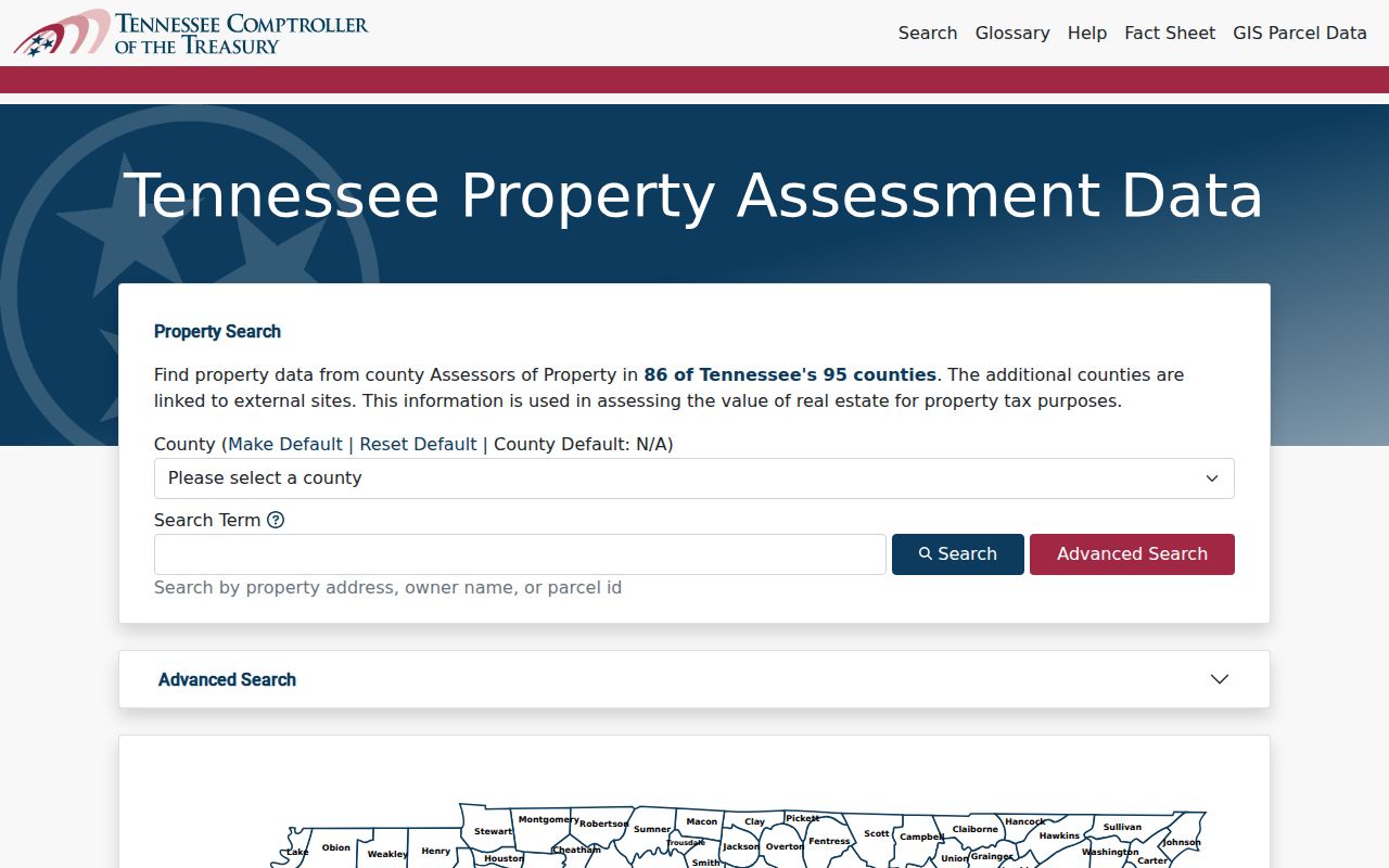 Jackson residents directory Tennessee Property Assessment Data search
