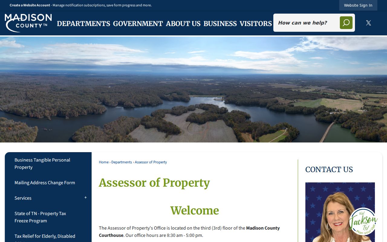 Jackson street directory research at the Madison County Assessor