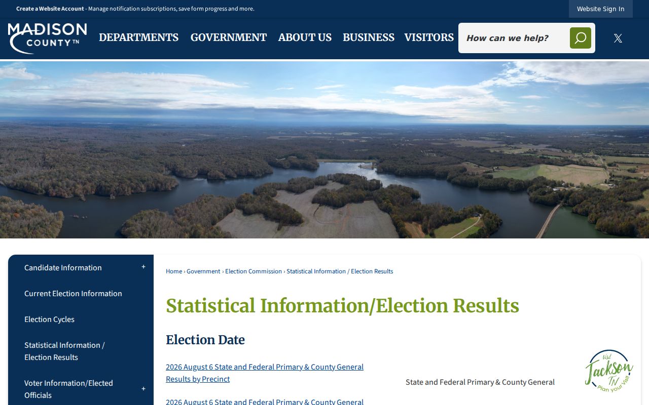 Jackson ZIP code directory election statistics context